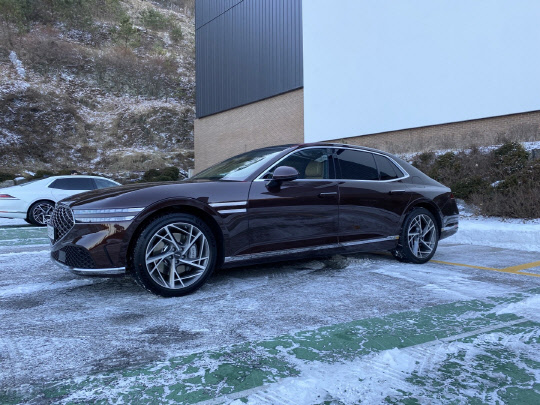 제네시스 G90. 장우진 기자